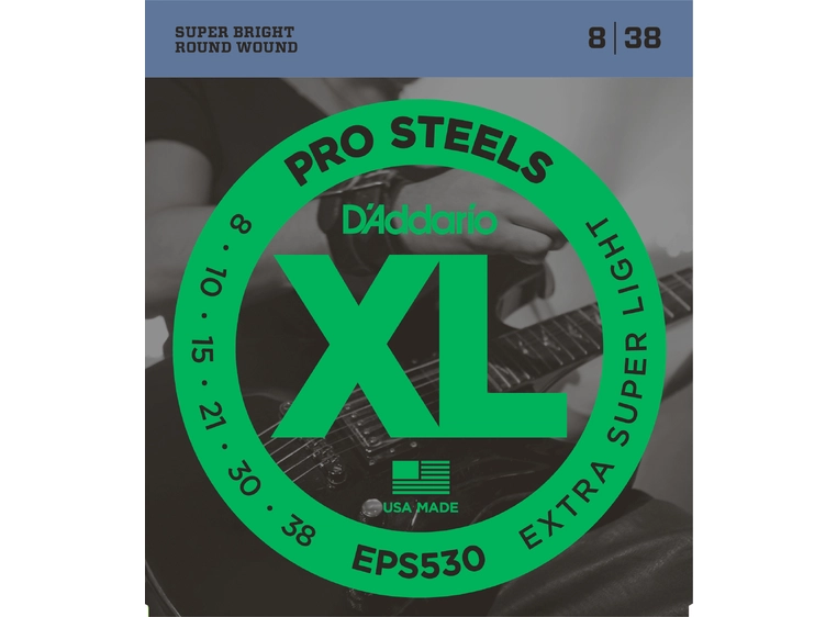 D'Addario EPS530 elgitarstrenger (008-038) 